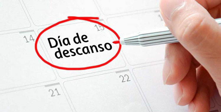 ¡Permiso para descansar!